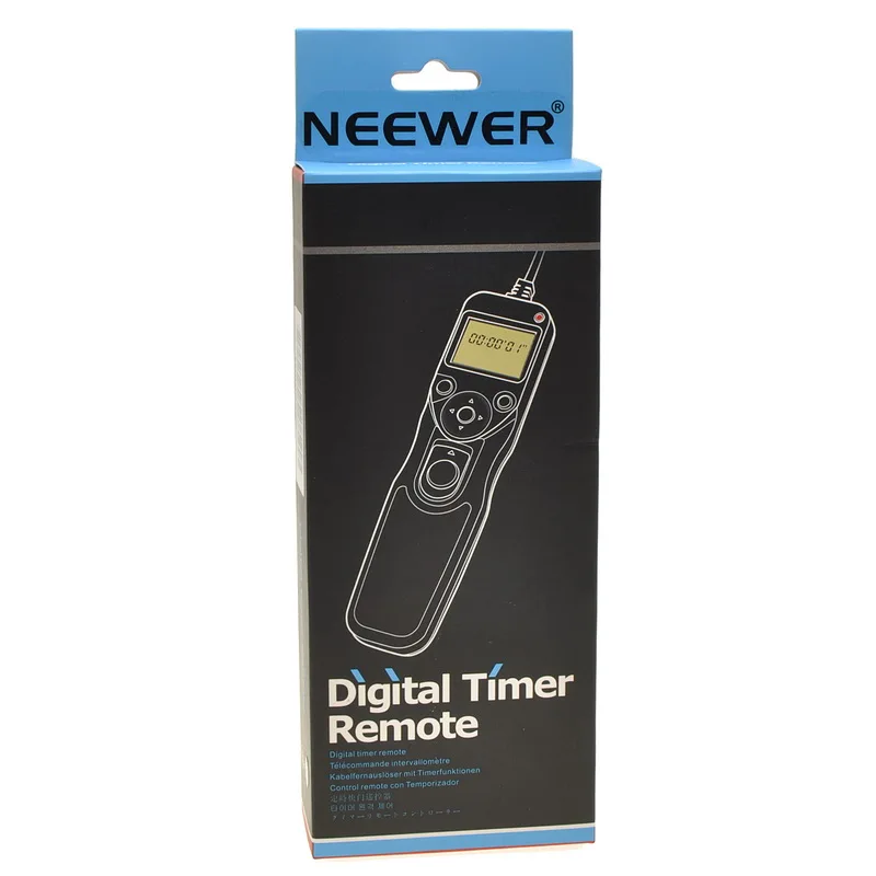 

NEEWER Multi Functional Digital Timer Remote with LCD Screen For EOS 1D/1D Mark II/1D Mark II N/1D/Mark III EOS 1Ds/5D As EZA-C3