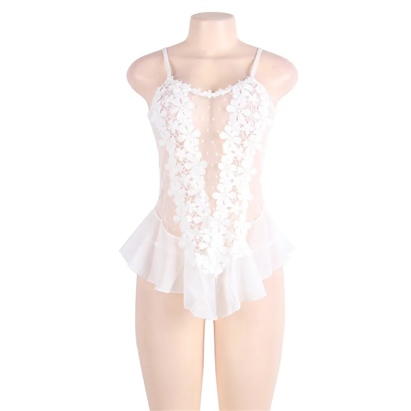 Flower lenceria encaje sexy big size womens babydoll see through erotic nightwear lingerie nuisette mujer80485
Flower lenceria encaje sexy big size womens babydoll see through erotic nightwear lingerie nuisette mujer80485
