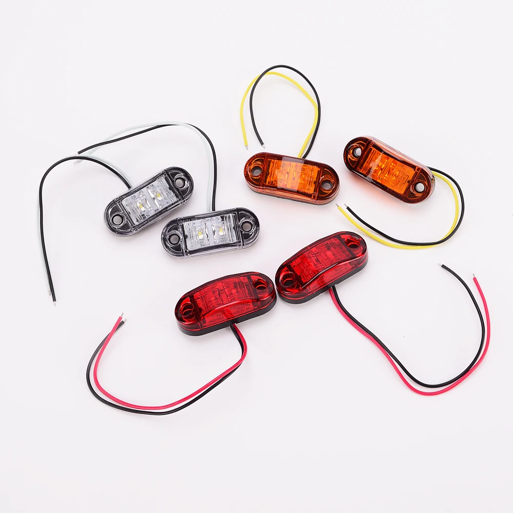 10-30 V Night Roadside Parking LED Piranha Orange White Red Waterproof Side Marker Lights Clearance Lamp Trailer Truck Bus Car
10-30 V Night Roadside Parking LED Piranha Orange White Red Waterproof Side Marker Lights Clearance Lamp Trailer Truck Bus Car