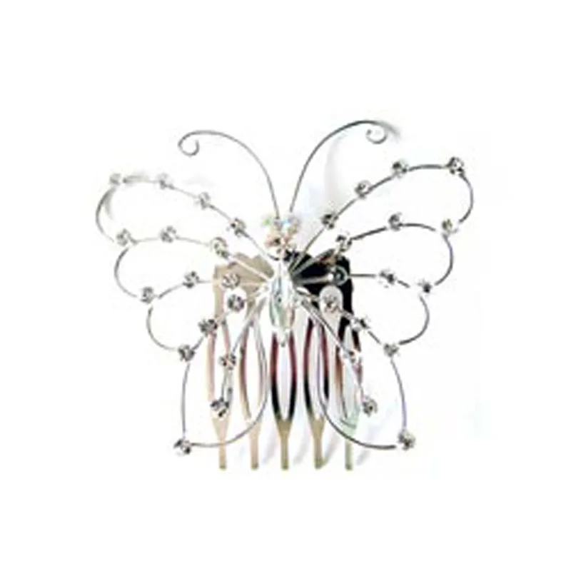 New clear crystal stones butterfly fashion hair comb prom headwear jewelry ornament accessories 60pcs lot free shipping
New clear crystal stones butterfly fashion hair comb prom headwear jewelry ornament accessories 60pcs lot free shipping