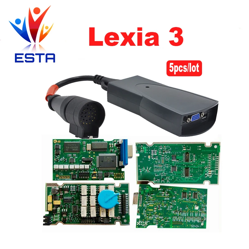 5 шт./лот Lexia 3 Полный Чип 921815C Самая Стабильная многоязычная Lexia3 V48 Diagbox PSA XS Evolution V7.65