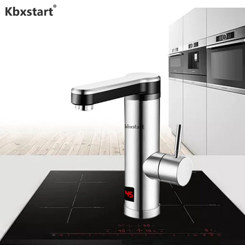 Kbxstart Instant Tankless Water Heater 220V Stainless Steel Kitchen Banheiro Electric Tap Bathroom Water Faucet Torneira
Kbxstart Instant Tankless Water Heater 220V Stainless Steel Kitchen Banheiro Electric Tap Bathroom Water Faucet Torneira