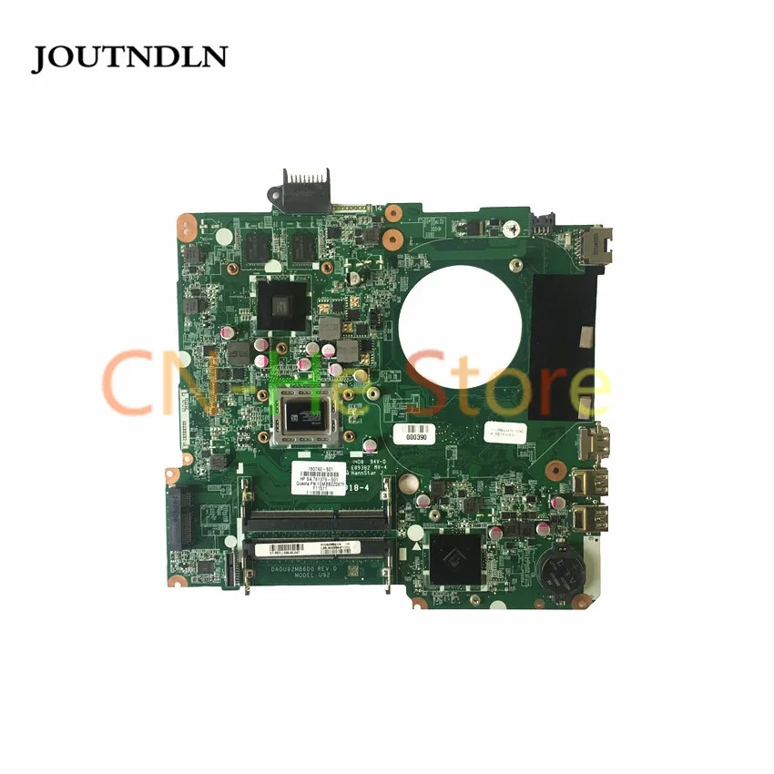 JOUTNDLN FOR HP PAVILION 15-N Laptop Motherboard 760740-501 DA0U92MB6D0 w/ for A8-4555M CPU and HD 8690M Graphics card
JOUTNDLN FOR HP PAVILION 15-N Laptop Motherboard 760740-501 DA0U92MB6D0 w/ for A8-4555M CPU and HD 8690M Graphics card