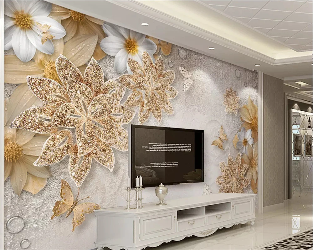 beibehang papel de parede 3d behang Mural wallpaper 3D TV background large mural wallpaper living room mural flower wallpaper
beibehang papel de parede 3d behang Mural wallpaper 3D TV background large mural wallpaper living room mural flower wallpaper