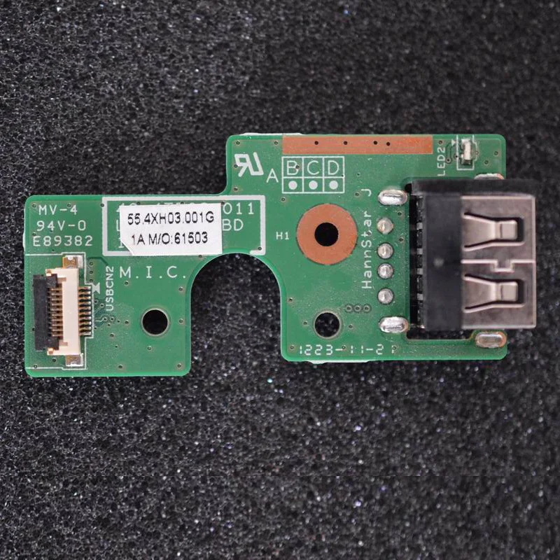 New Original LA58C USB Board For Lenovo B580 V580C B590 Series,FRU 90000571 55.4XH03.001
New Original LA58C USB Board For Lenovo B580 V580C B590 Series,FRU 90000571 55.4XH03.001