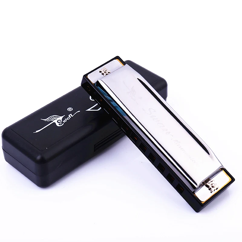 Swans Kids Harmonica 10 holes mond harmonica blues zwanen Armonica blues 12 KEY Diatone Mouth Ogan harpa instrumento musical
Swans Kids Harmonica 10 holes mond harmonica blues zwanen Armonica blues 12 KEY Diatone Mouth Ogan harpa instrumento musical