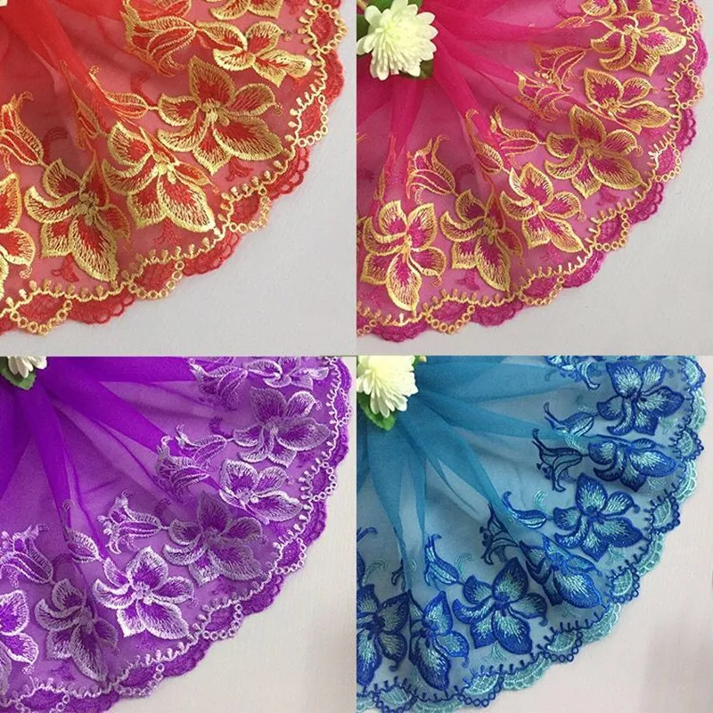 2Yards red Lace Trim Embroidered Flowers Lace Fabric 7.09 Inches Wide DIY Craft&Sewing Dress Clothing Accessories High Quality
2Yards red Lace Trim Embroidered Flowers Lace Fabric 7.09 Inches Wide DIY Craft&Sewing Dress Clothing Accessories High Quality