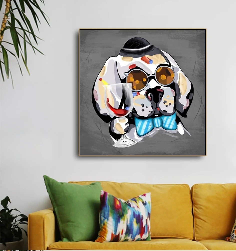 Watercolor Dog Animals Canvas Painting Wall art Picture for Living Room Bedroom Art Poster Decoration Picture Morden Print Wall
Watercolor Dog Animals Canvas Painting Wall art Picture for Living Room Bedroom Art Poster Decoration Picture Morden Print Wall
