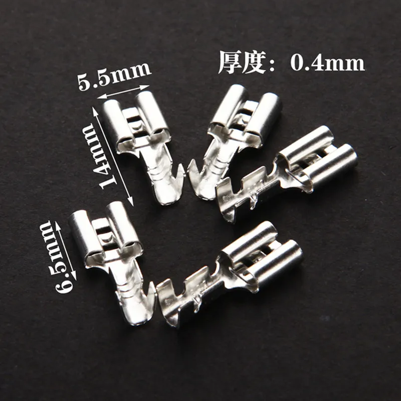 50sets 4.8 mm with transparent sheath inserted spring 4.8mm Female connector terminal Faston with insulator for wire
50sets 4.8 mm with transparent sheath inserted spring 4.8mm Female connector terminal Faston with insulator for wire