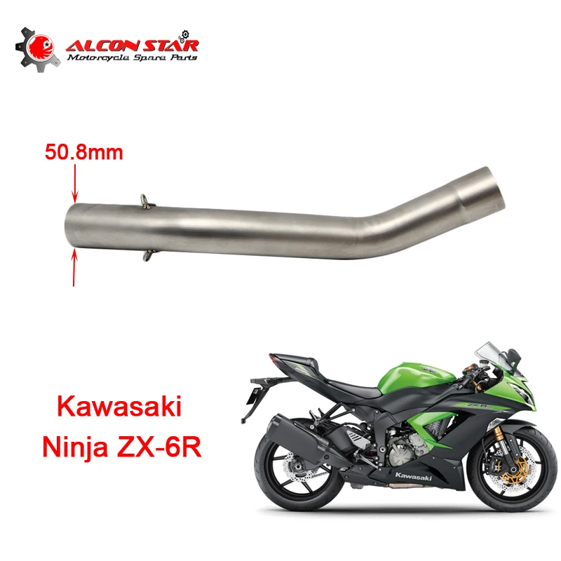 Alconstar For Kawasaki ZX6R 2009-2014 Motorcycle Exhaust Middle Pipe Connect Pipe Muffler Escap Link Pipe Middle Pipe
Alconstar For Kawasaki ZX6R 2009-2014 Motorcycle Exhaust Middle Pipe Connect Pipe Muffler Escap Link Pipe Middle Pipe