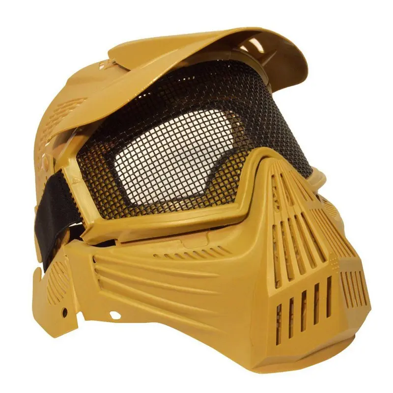 2019 Metal Mesh Goggles Protection Tactical Airsoft Pro Full Face Mask With Safety
2019 Metal Mesh Goggles Protection Tactical Airsoft Pro Full Face Mask With Safety