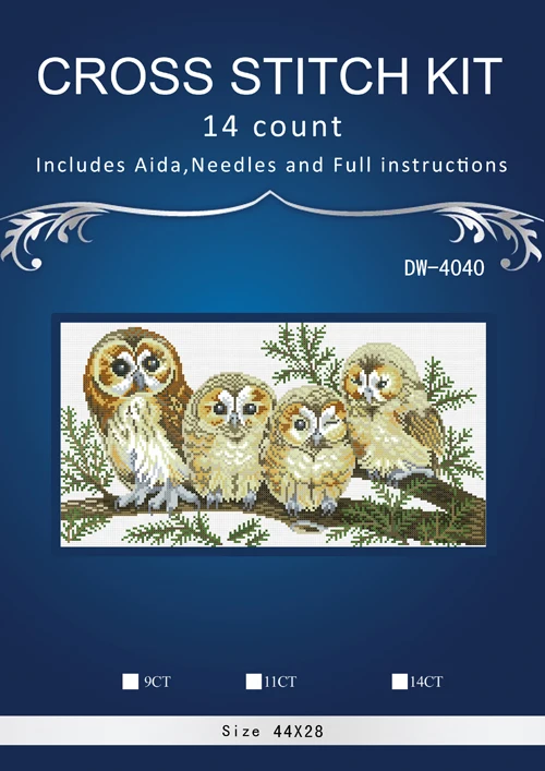 Free shipment owls In tree Stitch,DIY 14CT similar DMC Cross Stitch,Sets For Embroidery Kits Counted Cross-Stitching
Free shipment owls In tree Stitch,DIY 14CT similar DMC Cross Stitch,Sets For Embroidery Kits Counted Cross-Stitching