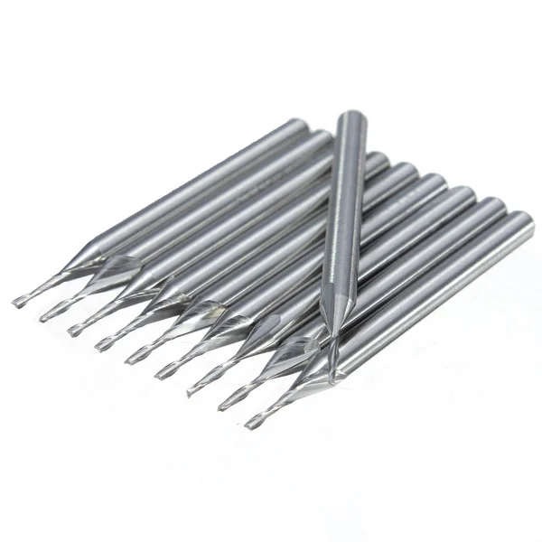 Taladro Mini Drill Real Drill Furadeira Dremel 3 Sets/lot _ 10 Pcs 1.0mm 4mm Cel 2 Flute Carbide Flat Nose End Mills Router Bit
Taladro Mini Drill Real Drill Furadeira Dremel 3 Sets/lot _ 10 Pcs 1.0mm 4mm Cel 2 Flute Carbide Flat Nose End Mills Router Bit