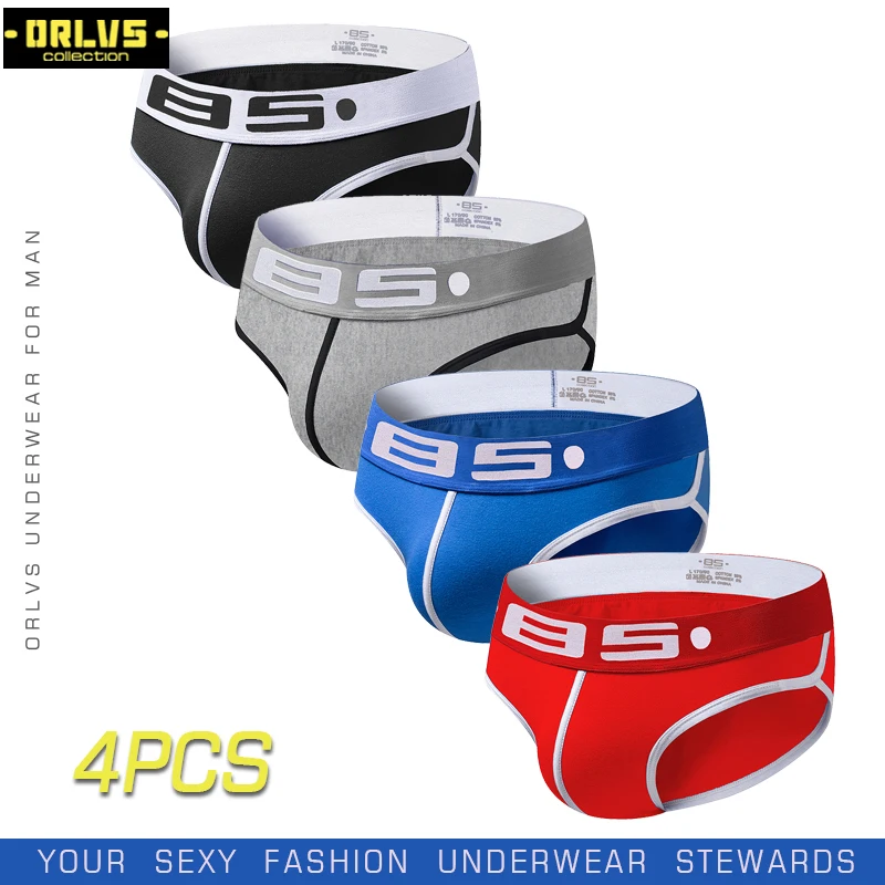 BS 4PC/LOT Brand Sexy Men Briefs Comfortable Underwear Breathable Cotton Male Panties Men Briefs Quick Dry Cueca Tanga Underwear
BS 4PC/LOT Brand Sexy Men Briefs Comfortable Underwear Breathable Cotton Male Panties Men Briefs Quick Dry Cueca Tanga Underwear