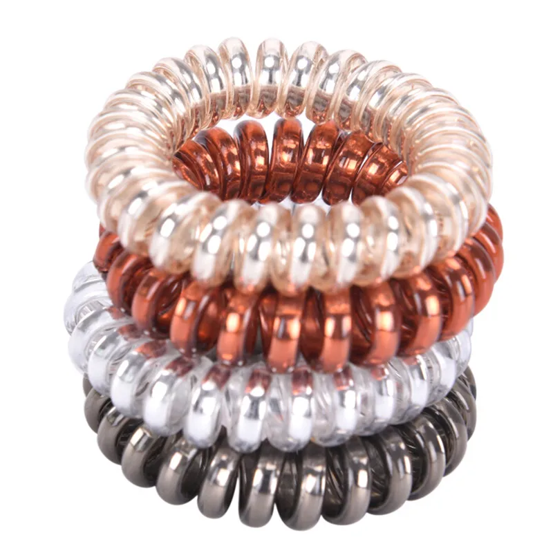 2/3/5Pcs Hair Bands Elastic Rubber Telephone Wire Hair Ties & Plastic Rope Hair Accessory 4 Color Women Girls Size 5.5 CM
2/3/5Pcs Hair Bands Elastic Rubber Telephone Wire Hair Ties & Plastic Rope Hair Accessory 4 Color Women Girls Size 5.5 CM