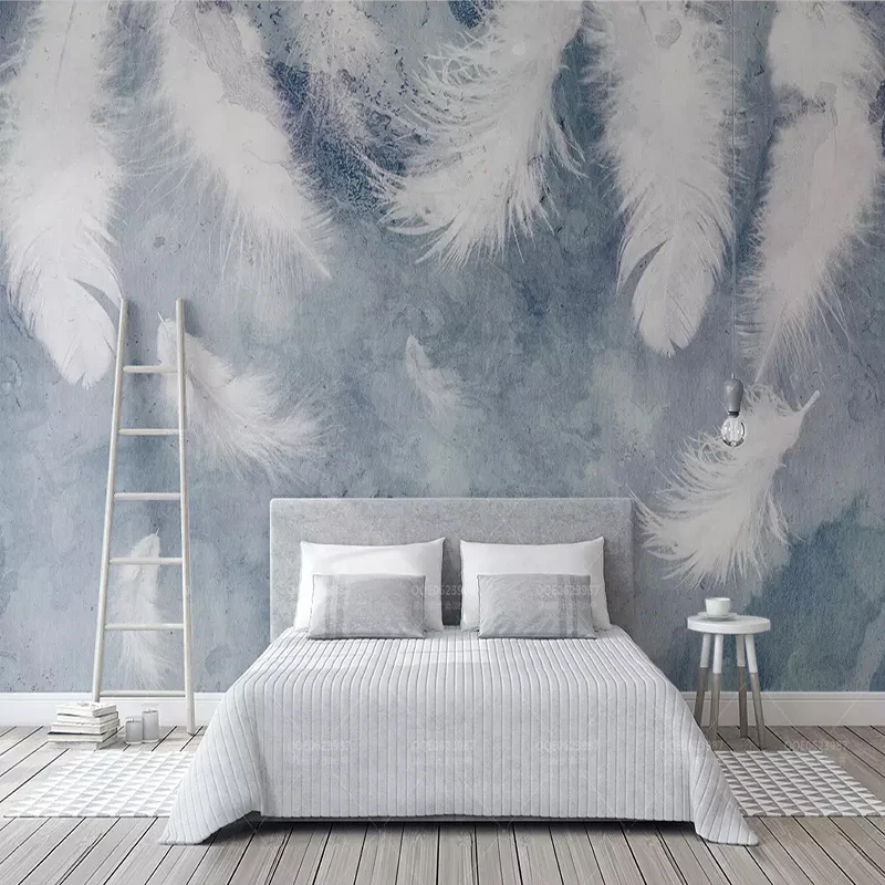 Custom Wall Cloth 3D Mural Modern Nordic Feather Art Background Wall Papers Home Decor For Living Room Papel De Parede 3D Mural
Custom Wall Cloth 3D Mural Modern Nordic Feather Art Background Wall Papers Home Decor For Living Room Papel De Parede 3D Mural