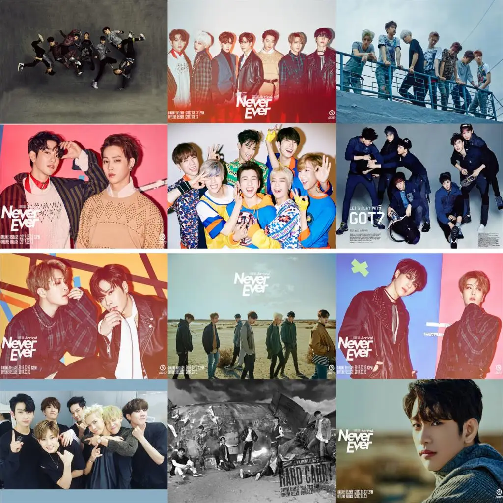 GOT 7 Posters Clear Image White Coated Paper Vivid Color Wall Print Home Decoration free shipping
GOT 7 Posters Clear Image White Coated Paper Vivid Color Wall Print Home Decoration free shipping
