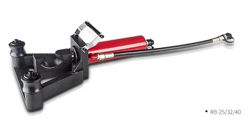RB 25 40 портативный Электрический Стальной гибочный станок для гибки стальной
