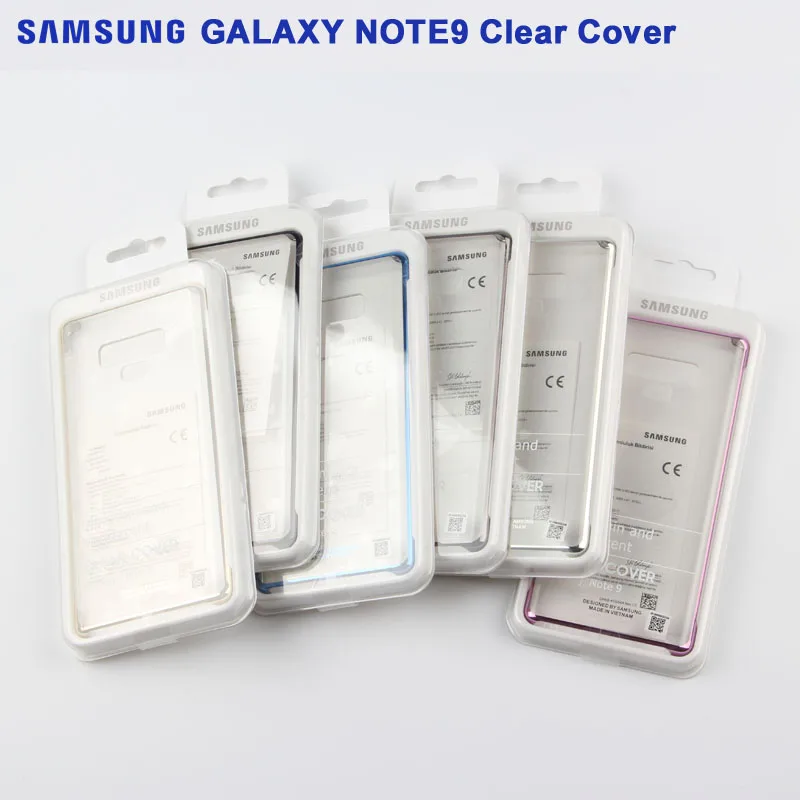 Samsung официальный мобильный телефон Обложка для Note 9 Note9 N960U прозрачный защитный