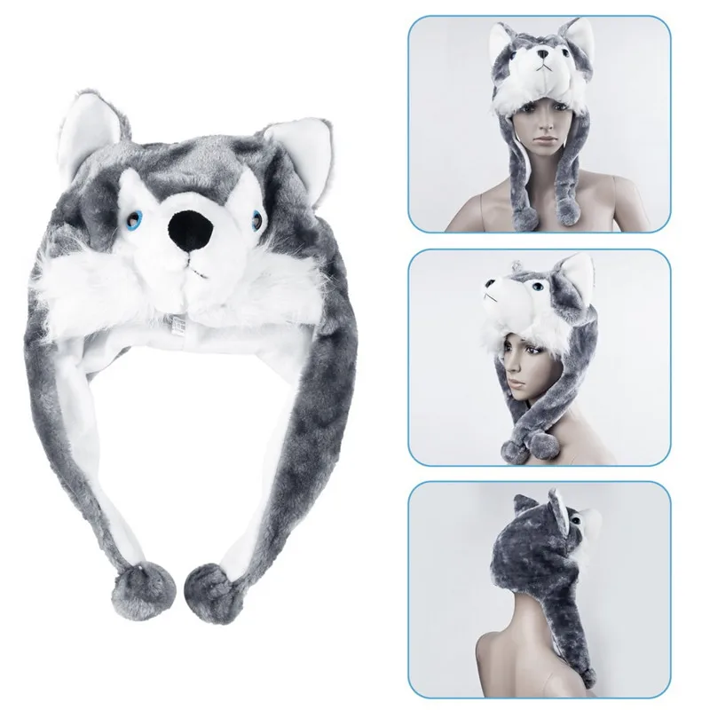 1 pcs High quality Fashion handmade Animal style Soft Cartoon Wolf Cute Fluffy Plush kids Hat Cap
1 pcs High quality Fashion handmade Animal style Soft Cartoon Wolf Cute Fluffy Plush kids Hat Cap
