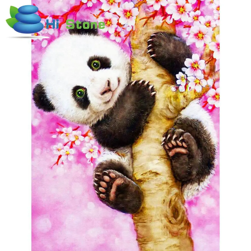 5D Diy алмазов картина мультфильм животных полный квадратных вышивки крестом