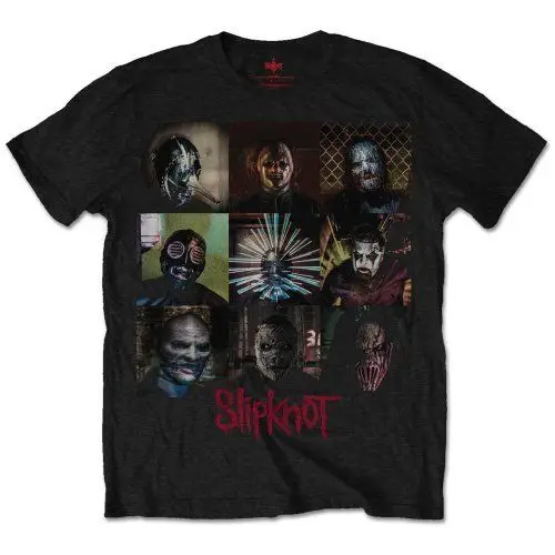 Slipknot 'blocks' футболка New & официальный|Мужские футболки| |