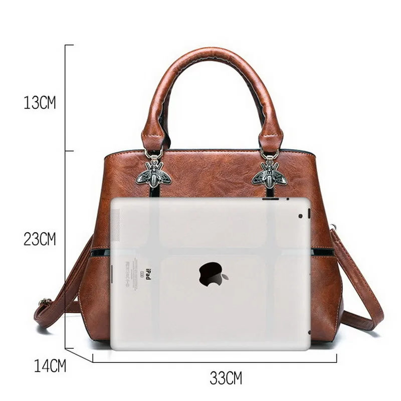 DIINOVIVO 2021 New 3 Sets Women Handbag Vintage Rivets Casual Tote Bag Designer Shoulder Bags Female Handbags Purses WHDV0991
DIINOVIVO 2021 New 3 Sets Women Handbag Vintage Rivets Casual Tote Bag Designer Shoulder Bags Female Handbags Purses WHDV0991