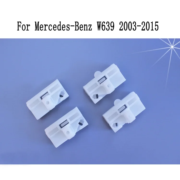 CLIPS FOR MERCEDES BENZ VITO VIANO W639 WINDOW REGULATOR REPAIR KIT REAR RIGHT and LEFT2003-2015 OE 6397200446, 6397200046
CLIPS FOR MERCEDES BENZ VITO VIANO W639 WINDOW REGULATOR REPAIR KIT REAR RIGHT and LEFT2003-2015 OE 6397200446, 6397200046