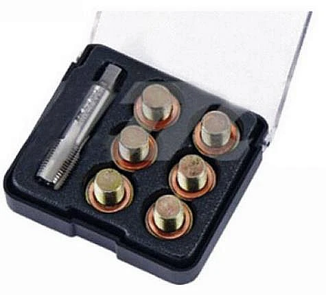 Wholesale Universal Silver M20 Oil Sump Drain Screw Thread Repair Tool Oil Pan Slipped Thread Repair Tool auto maintenace tools
Wholesale Universal Silver M20 Oil Sump Drain Screw Thread Repair Tool Oil Pan Slipped Thread Repair Tool auto maintenace tools