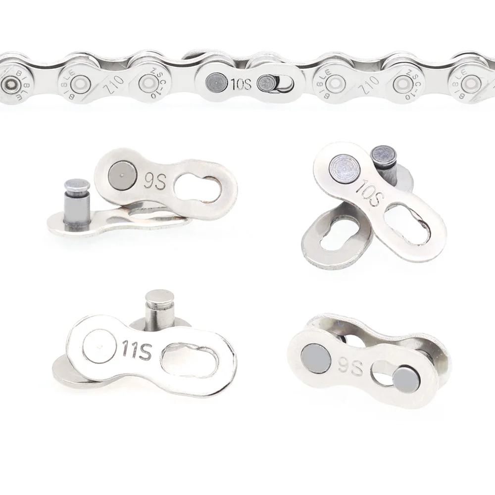 1pair Of Mountain MTB Road Bike Chain Buckle Chain Connector Magic Buckle Button6-7-8 9 10 11 12 Speed Button Magic Button
1pair Of Mountain MTB Road Bike Chain Buckle Chain Connector Magic Buckle Button6-7-8 9 10 11 12 Speed Button Magic Button