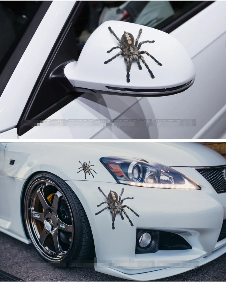 1 Piece Car Sticker Spider Scorpion Waterproof Naked Eye 3D Scratch Occlusion Personalized Decals Buy 2 Get 1 Free
1 Piece Car Sticker Spider Scorpion Waterproof Naked Eye 3D Scratch Occlusion Personalized Decals Buy 2 Get 1 Free