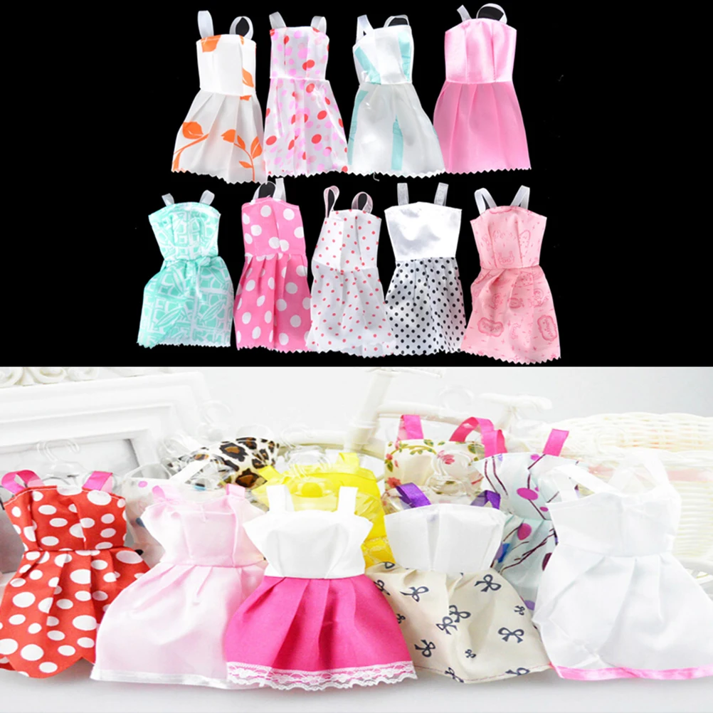 Fashion 5pcs Suits Doll Dress Clothes Mixed Sorts Beautiful Handmade Doll Party Dress For Girl Dolls Girl Gift Toy Random
Fashion 5pcs Suits Doll Dress Clothes Mixed Sorts Beautiful Handmade Doll Party Dress For Girl Dolls Girl Gift Toy Random