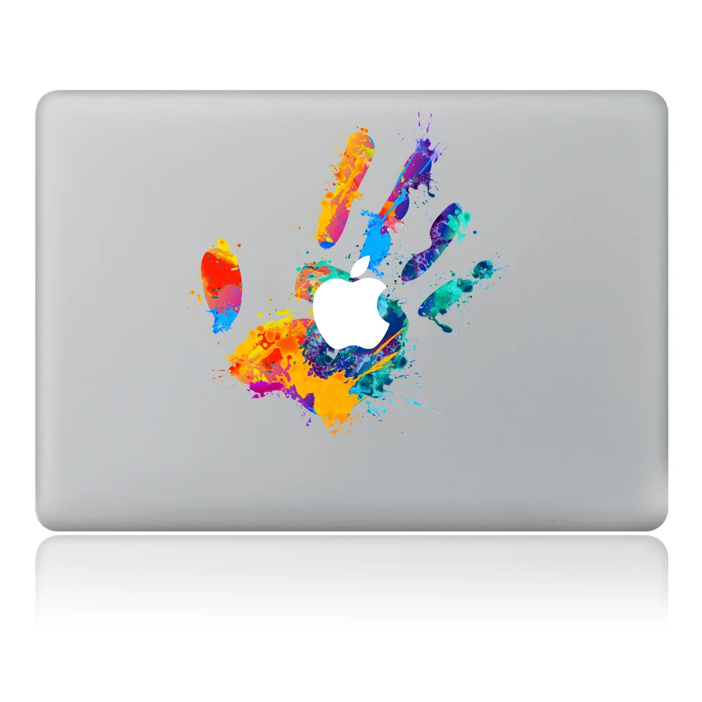 Цветная Виниловая наклейка для ноутбука с ручной печатью стикер DIY Macbook Pro Air 11 13 15