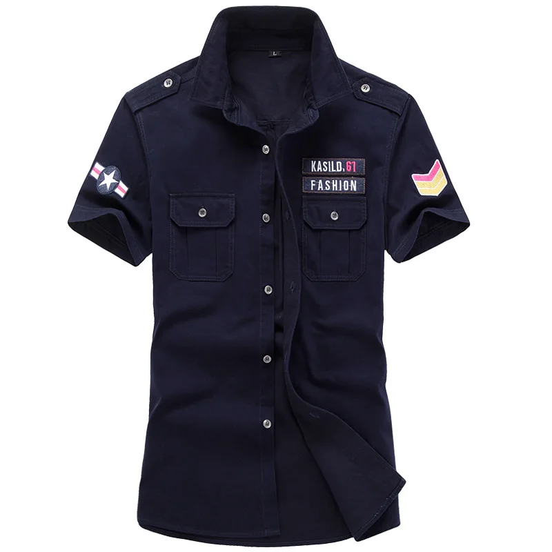 Fashion Shirt Air Force Tactical Military Style Shirts Men Army Combat Clothes 101 Airborne Division Bomber Cargo Shirts 6XL
Fashion Shirt Air Force Tactical Military Style Shirts Men Army Combat Clothes 101 Airborne Division Bomber Cargo Shirts 6XL