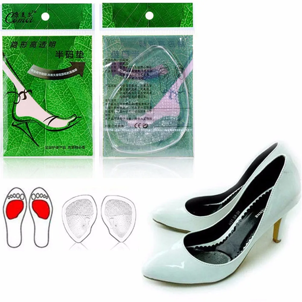 GZHOUSE Elastic Gel Forefoot Silicone Shoe Pad Foot Cushions Sore Pain Insole Shoes accessories for Women
GZHOUSE Elastic Gel Forefoot Silicone Shoe Pad Foot Cushions Sore Pain Insole Shoes accessories for Women