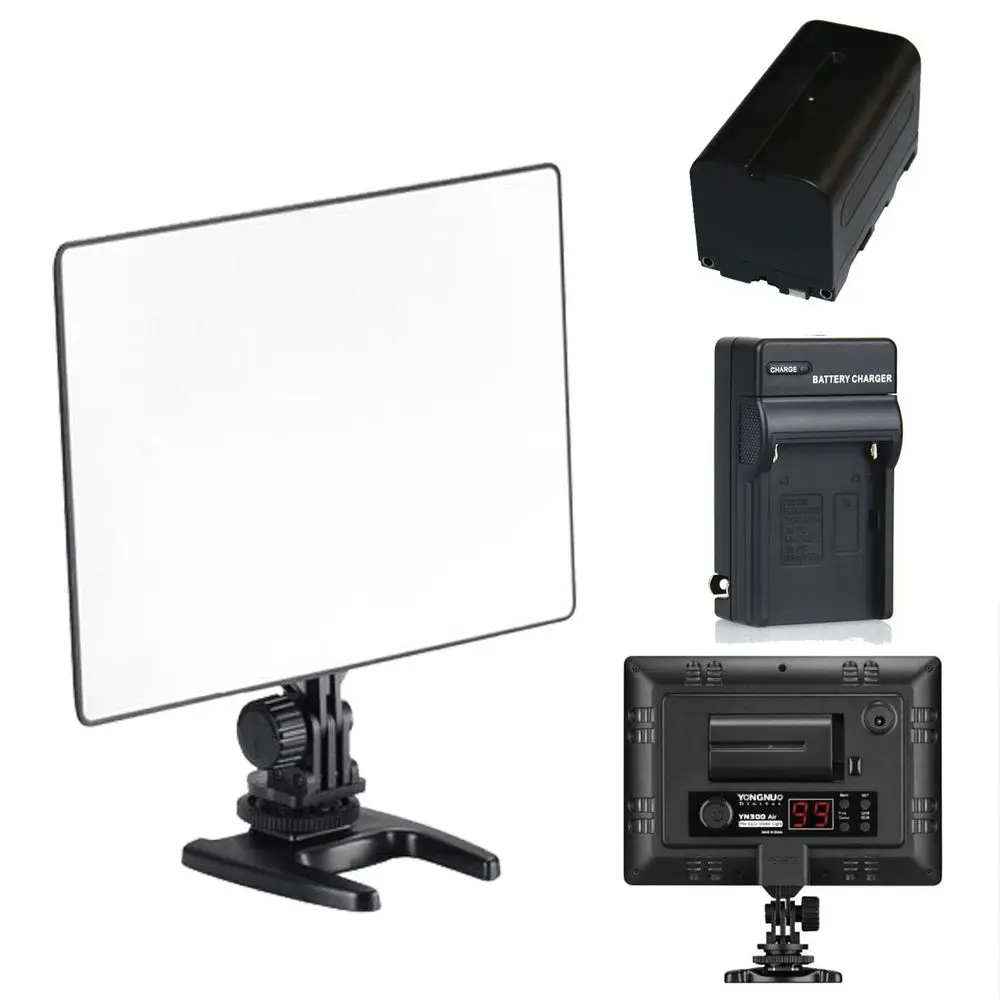 Светодиодсветильник YONGNUO YN300 air YN-300 air yn 300 AIR Pro для камеры Canon Nikon + аккумулятор NP-F550 + зарядное устройство
Светодиодсветильник YONGNUO YN300 air YN-300 air yn 300 AIR Pro для камеры Canon Nikon + аккумулятор NP-F550 + зарядное устройство