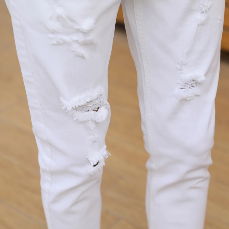 Young Ma Black Ripped Jean Skinny Black White Stretch Holes Stretch Men Designer Denim Pants Sexy StreetWear Quatliy Trousers
Young Ma Black Ripped Jean Skinny Black White Stretch Holes Stretch Men Designer Denim Pants Sexy StreetWear Quatliy Trousers