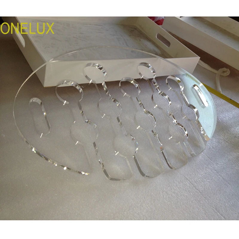 (2PCS/LOT) ONELUX Acrylic Suspended Champagne/Wine Glass Tray - 500 x 325mm To Hold 12 Glasses
(2PCS/LOT) ONELUX Acrylic Suspended Champagne/Wine Glass Tray - 500 x 325mm To Hold 12 Glasses