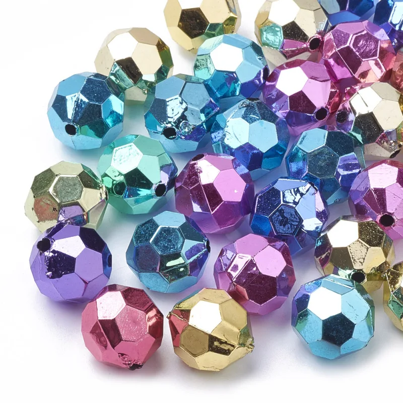 20pcs Color Plated Round Acrylic Beads Loose Spacer Beads For Jewelry Making DIY Bracelet Necklace
20pcs Color Plated Round Acrylic Beads Loose Spacer Beads For Jewelry Making DIY Bracelet Necklace