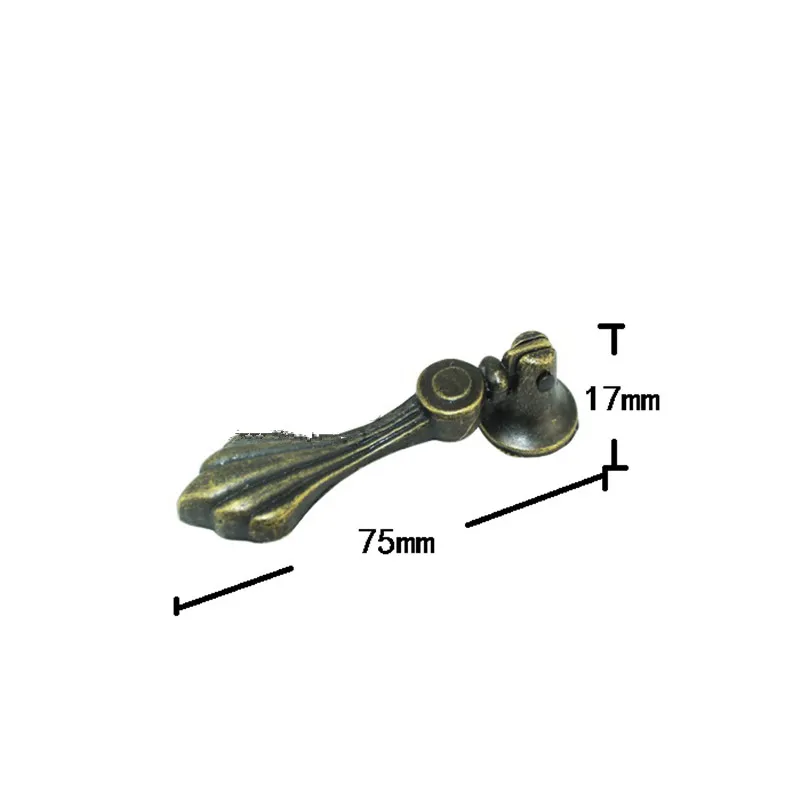 Antique Chinese Style Handle Drawer Wardrobe Door Handle Wooden Box Handles With Screws Zinc Alloy,Bronze Tone,75*17mm
Antique Chinese Style Handle Drawer Wardrobe Door Handle Wooden Box Handles With Screws Zinc Alloy,Bronze Tone,75*17mm