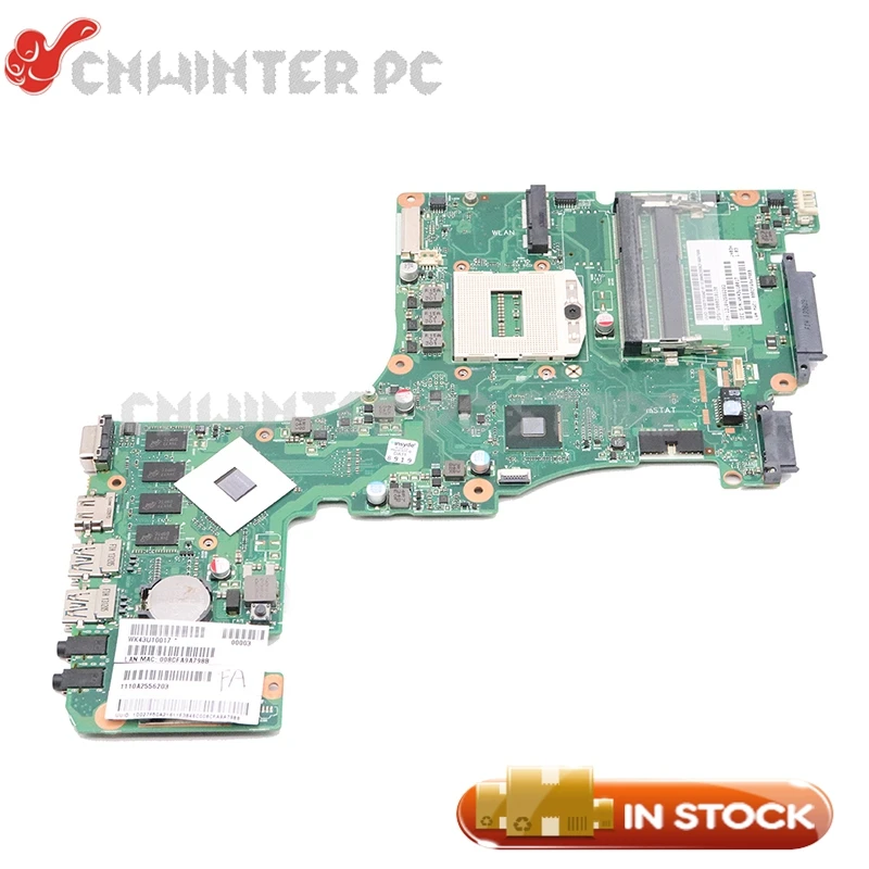 NOKOTION V000318130 1310A2556203 для Toshiba Satellite L50-A Материнская плата ноутбука 6050A2556201 GT740M 2 Гб
NOKOTION V000318130 1310A2556203 для Toshiba Satellite L50-A Материнская плата ноутбука 6050A2556201 GT740M 2 Гб