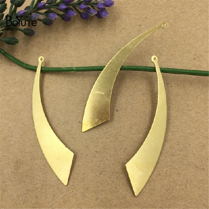 BoYuTe 20Pcs 62*15MM Metal Brass Silver Bronze Geometric Pendant Charms Diy Jewelry Earring Making Accessories
BoYuTe 20Pcs 62*15MM Metal Brass Silver Bronze Geometric Pendant Charms Diy Jewelry Earring Making Accessories