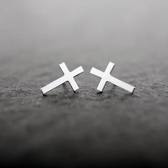 Jisensp Geometric Cross Earrings for Men Retro Statement Small Stud Earrings Women Fashion Jewelry Ear Studs Accessories
Jisensp Geometric Cross Earrings for Men Retro Statement Small Stud Earrings Women Fashion Jewelry Ear Studs Accessories