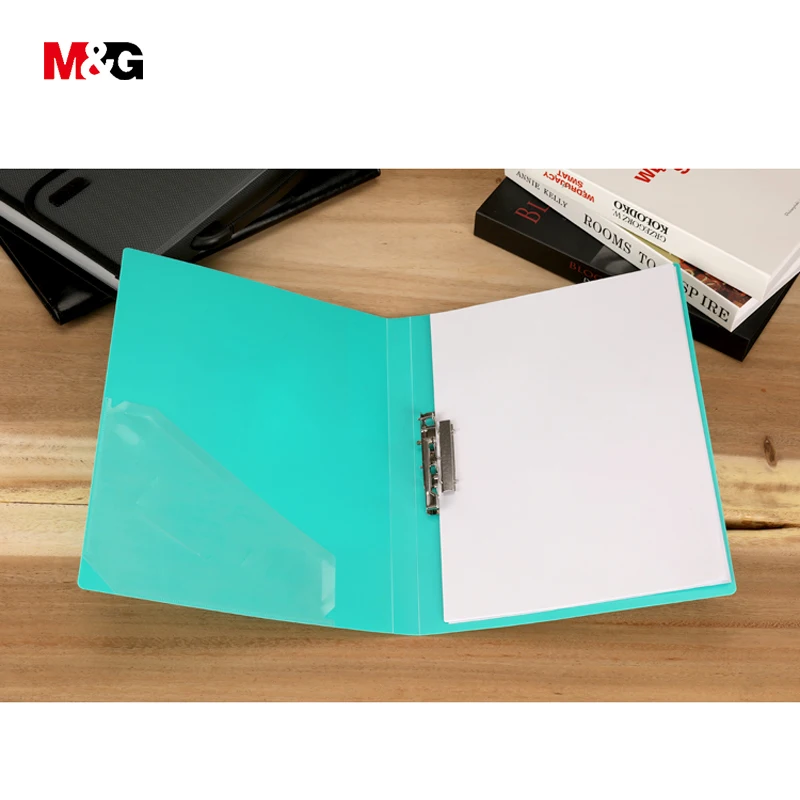 

M&G quality thick pp material A4 file folder for documents school stationery office supplies tree grain texture folder for paper