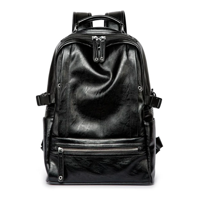 Men'S Fashion Backpack Large Capacity Laptop Bag High Quality Practical PU Leather Bag Vintage Travel Bags Hot Sell Student Bags
Men'S Fashion Backpack Large Capacity Laptop Bag High Quality Practical PU Leather Bag Vintage Travel Bags Hot Sell Student Bags