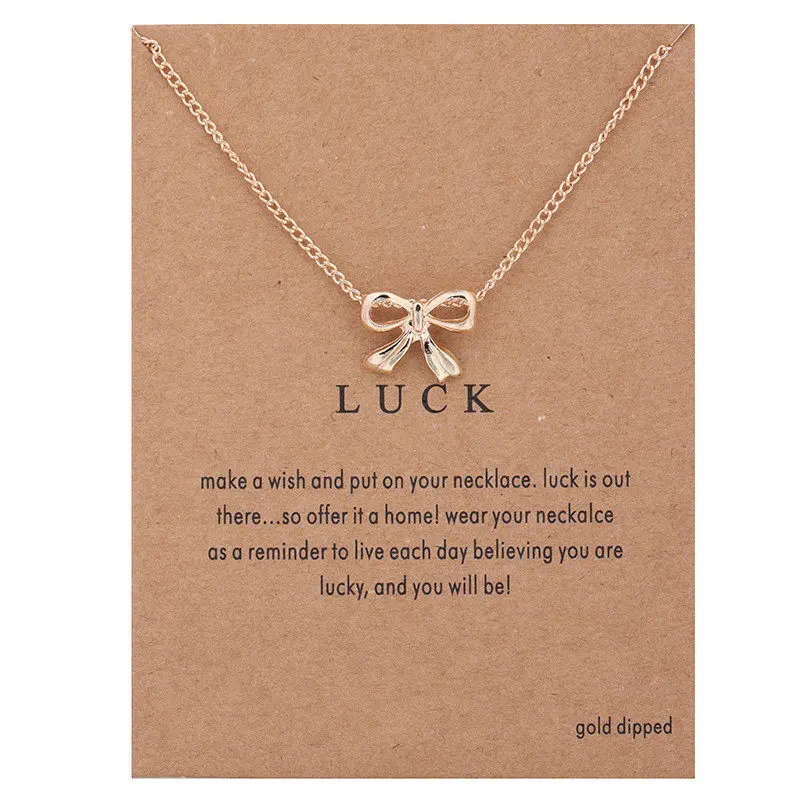 Luck Bow Gold Color Pendant Necklace Wish SunFlower Feather Choker Necklace Jewelry For Women Girls Valentine's Day Gift
Luck Bow Gold Color Pendant Necklace Wish SunFlower Feather Choker Necklace Jewelry For Women Girls Valentine's Day Gift