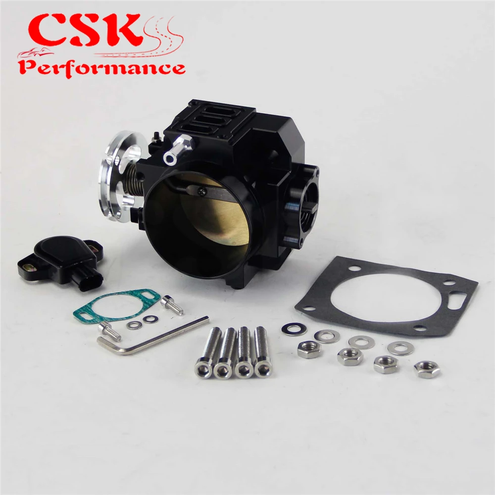 70mm Throttle Body/ TPS Throttle Position Sensor Fits For Honda K20 /Civic/ EP3/ Type R/Integra DC5 Black / Silver
70mm Throttle Body/ TPS Throttle Position Sensor Fits For Honda K20 /Civic/ EP3/ Type R/Integra DC5 Black / Silver