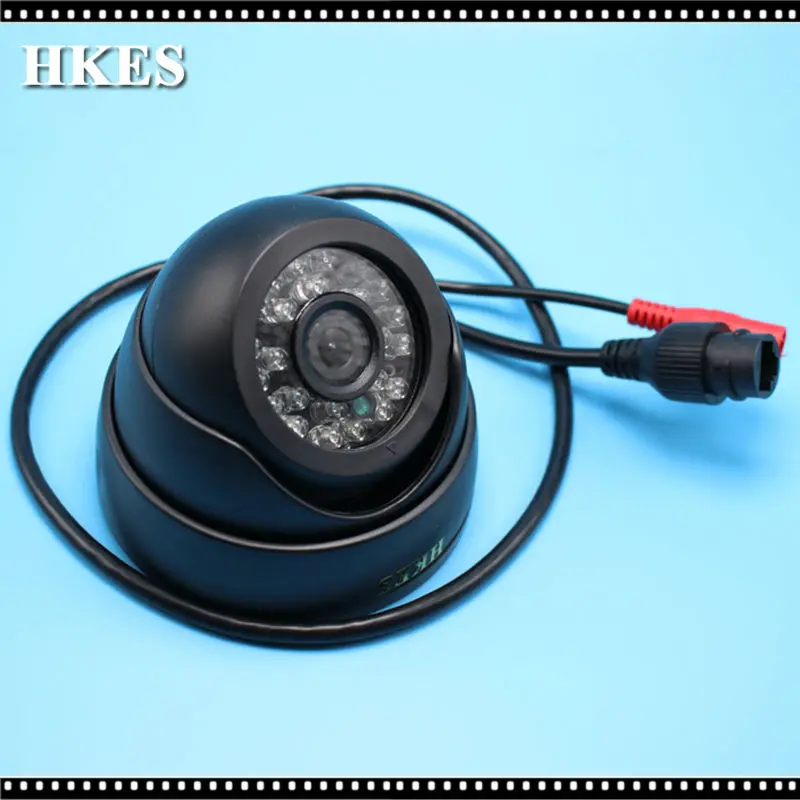 HD Mini Ip-камера 1280*720 P 1.0MP 24IR LED Купол Камеры Безопасности Черный Корпус |