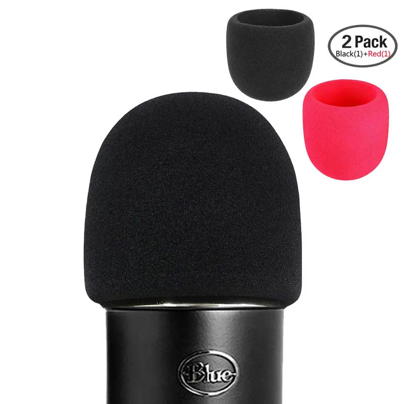 Ветровое стекло для Blue Yeti, конденсаторные микрофоны Yeti Pro-в качестве поп-фильтра для микрофонов в 2 упаковках
Ветровое стекло для Blue Yeti, конденсаторные микрофоны Yeti Pro-в качестве поп-фильтра для микрофонов в 2 упаковках