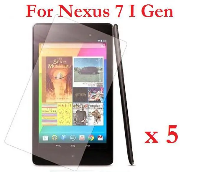 Полностью прозрачная защитная пленка для фронтального экрана для Google Nexus 7 Ist Gen + розничная упаковка + 5 шт./лот
Полностью прозрачная защитная пленка для фронтального экрана для Google Nexus 7 Ist Gen + розничная упаковка + 5 шт./лот